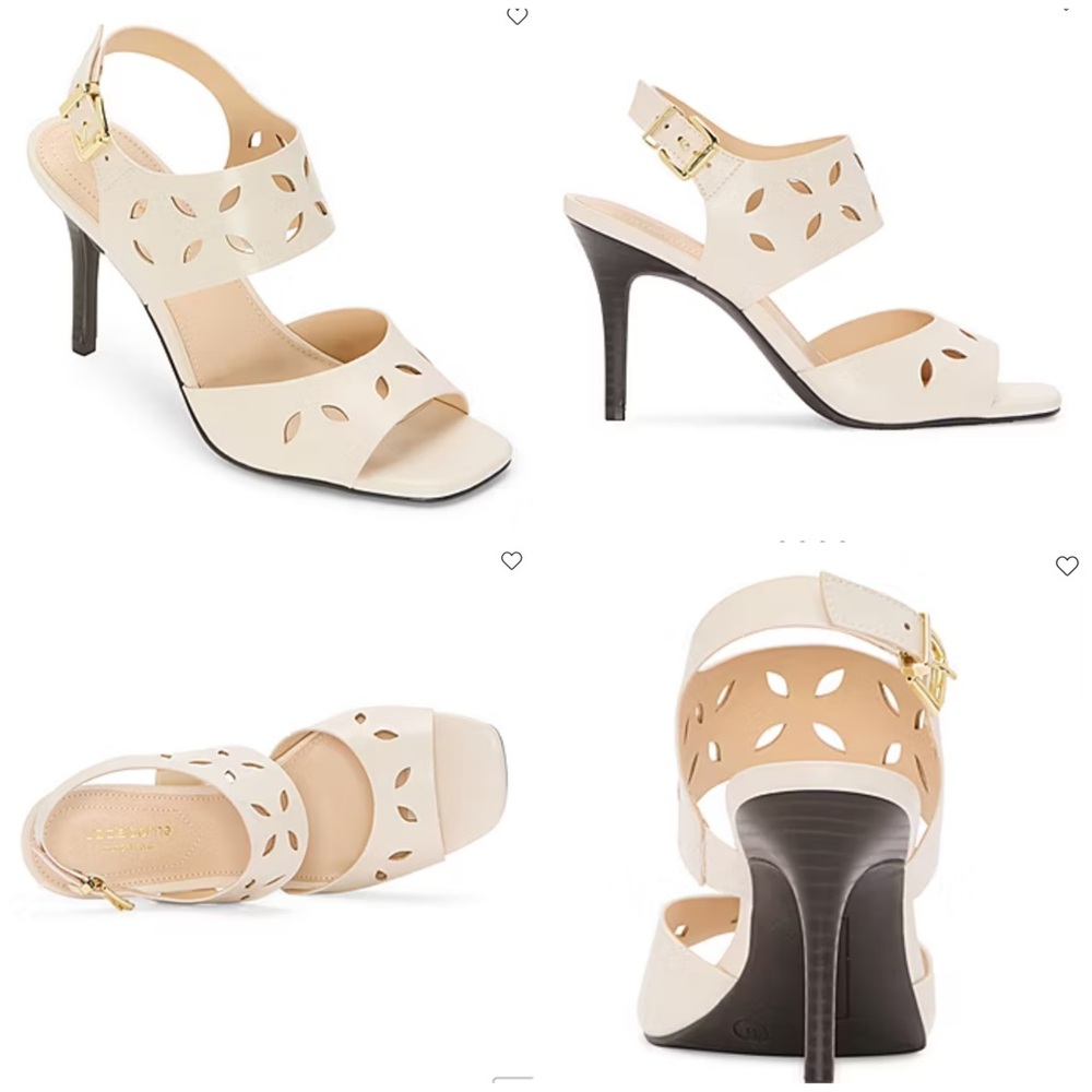 Liz Claiborne Women’s Mary Heeled Sandals – Size 8.5 Wide